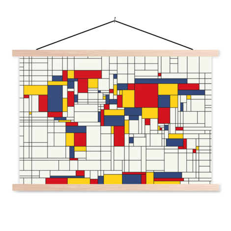 Mondrian - original Textilposter