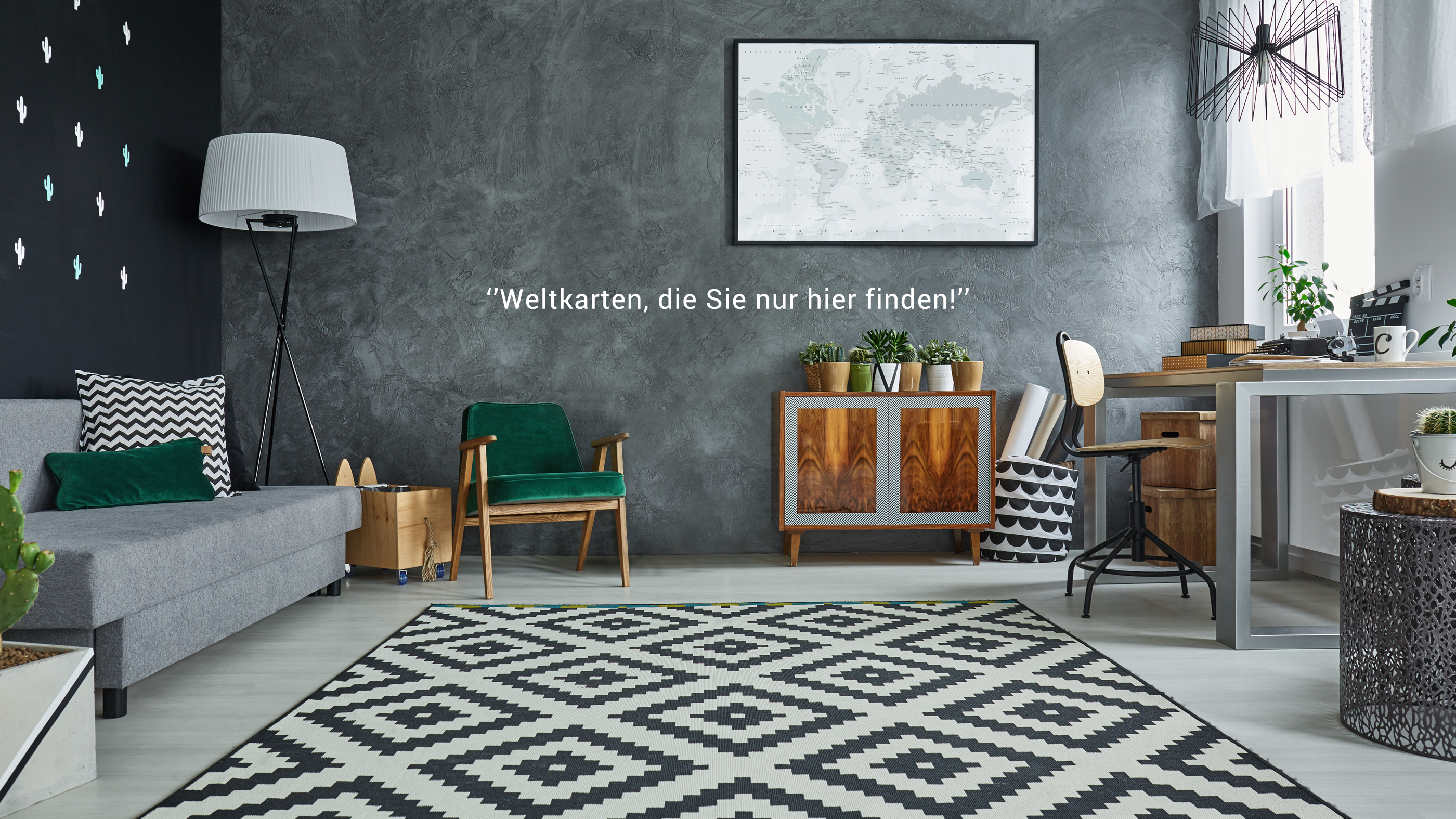 Wereldkaarten.nl Interieur design